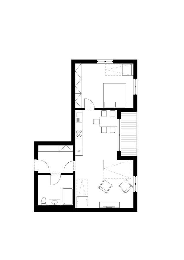 Apartman U Sjezdovky Filipovice Dış mekan fotoğraf